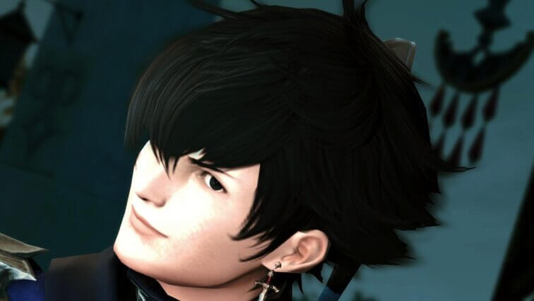 アルフィノヘアーにするとアゴが伸びてしまう私 ぶらりff14