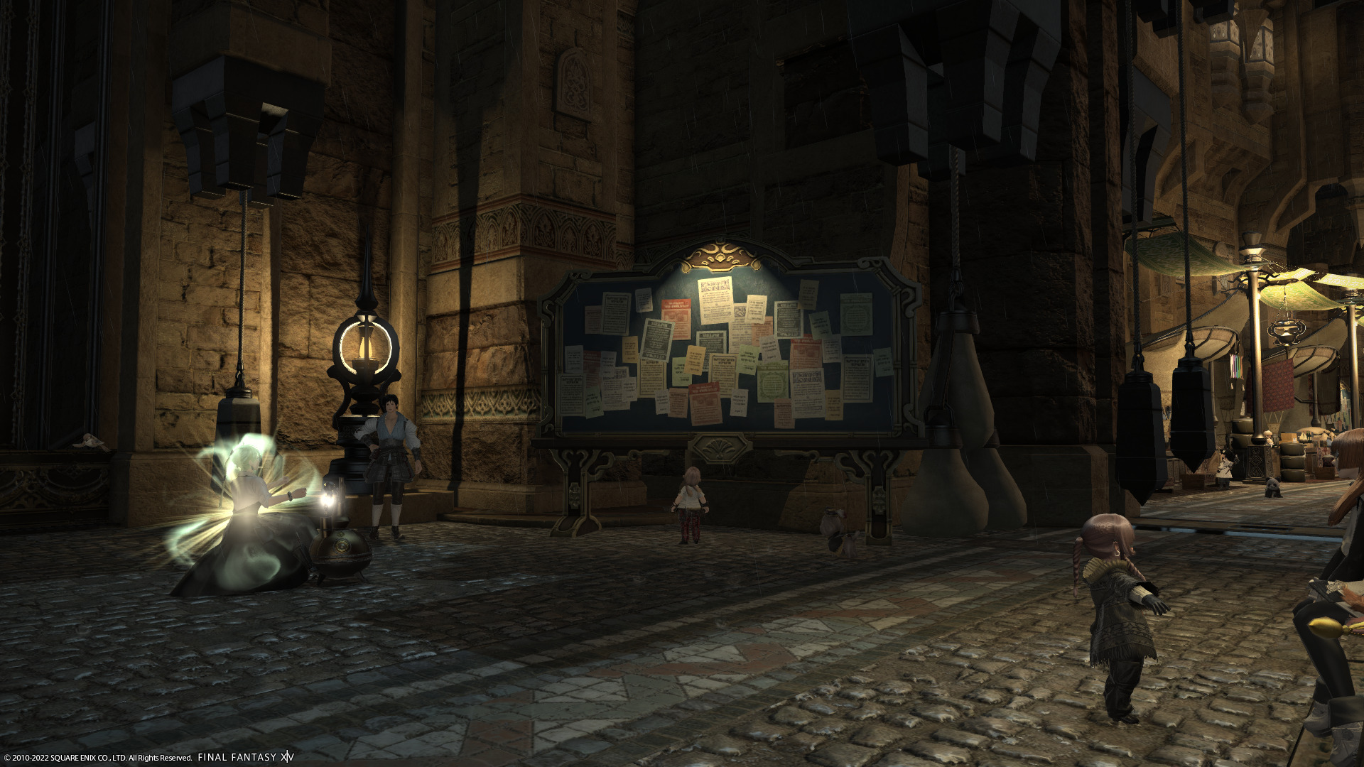 Mmoの朝の雰囲気が好きだ ぶらりff14